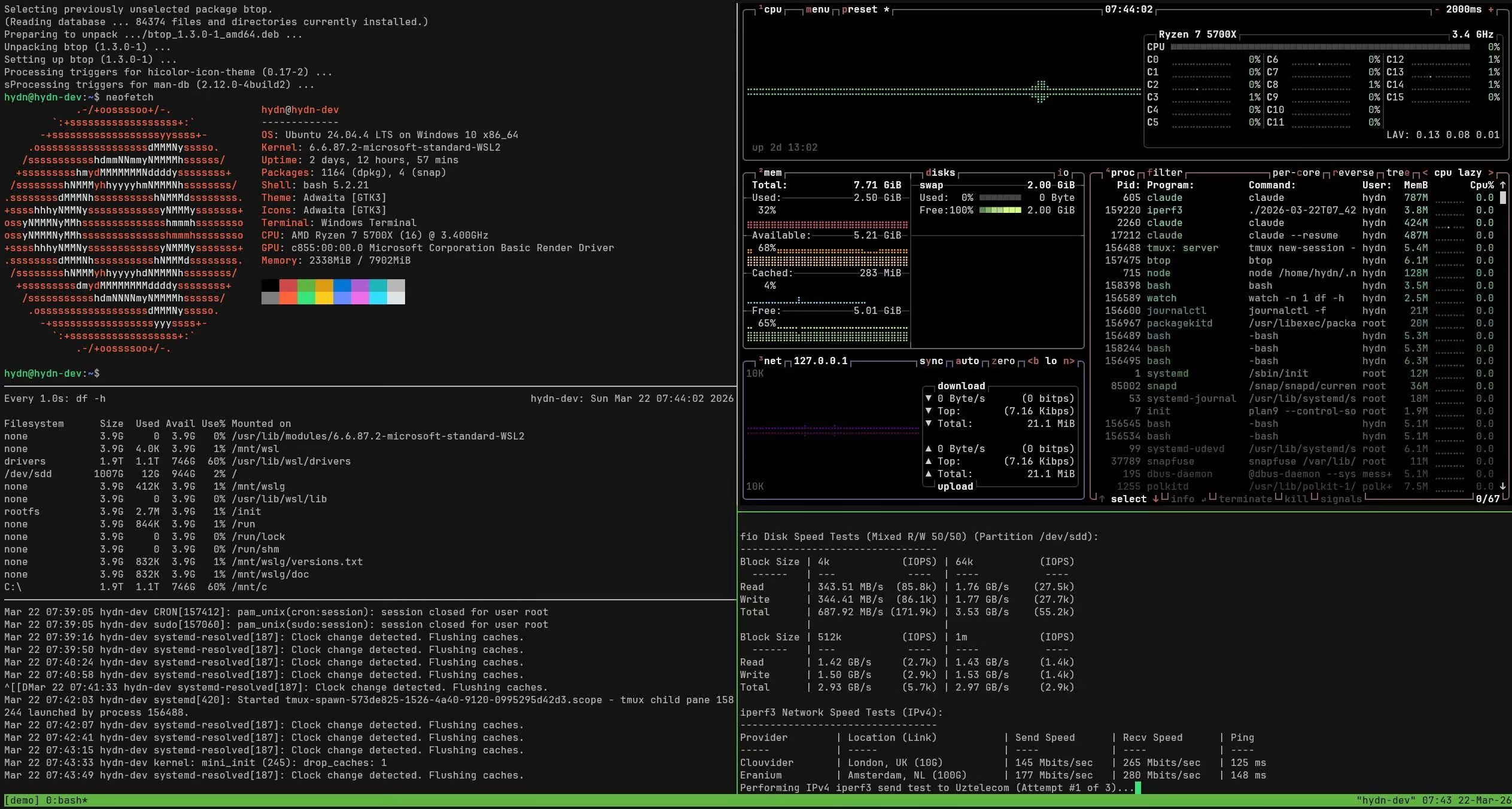 tmux